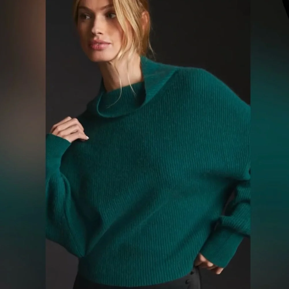 Large Anthropologie PILCRO 100% Cashmere Sweater - Picture 2 of 5